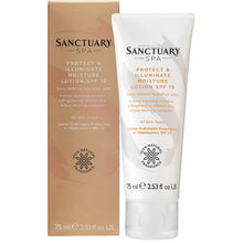 Sanctuary Spa Protect and Illuminate Moisture Lotion 75ml