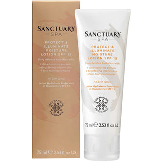 Sanctuary Spa Protect and Illuminate Moisture Lotion 75ml