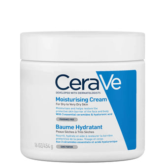 CeraVe Moisturising Cream Pot with Ceramides for Dry to Very Dry Skin 454g