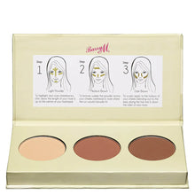 Barry M Cosmetics Chisel Cheeks Contour Kit - LightMedium