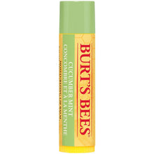 Burt's Bees 100% Natural Moisturising Lip Balm Cucumber Mint with Beeswax 4.25g