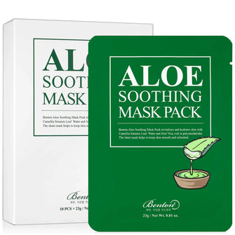 Benton Aloe Soothing Mask Pack -10EaPack