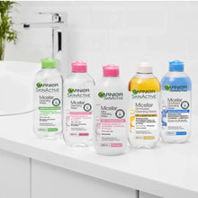 Garnier Micellar Water Facial Cleanser and Makeup Remover for Delicate Skin and Eyes 400ml