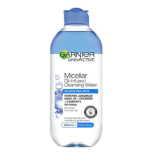 Garnier Micellar Water Facial Cleanser and Makeup Remover for Delicate Skin and Eyes 400ml