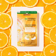 Garnier Hyaluronic Acid and Orange Juice Hydrating Brightening Eye Sheet Mask 6g