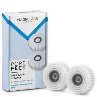 Magnitone London Barefaced 2 Porefect Daily Cleansing Brush Head - 2 Pack