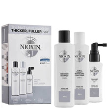 NIOXIN 3-Part System 1 Trial Kit for Natural Hair with Light Thinning