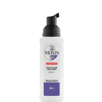 NIOXIN 3-Part System 6 Scalp and Hair Treatment for Chemically Treated Hair with Progressed Thinning 100ml