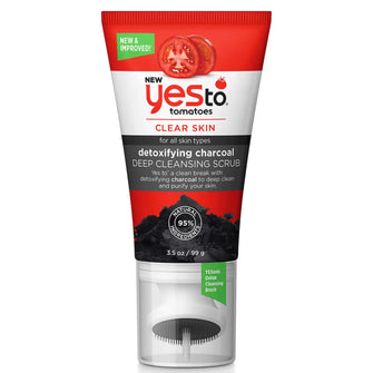 yes to Tomatoes Detoxifying Charcoal Deep Cleansing Scrub 99g