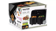 Salter Dual EK4750BLK 7.4L Air Fryer - Black