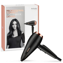 BaByliss Travel Pro AC Hair Dryer - Black/Rose Gold