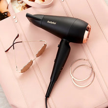 BaByliss Travel Pro AC Hair Dryer - Black/Rose Gold