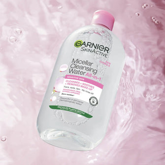 Garnier Micellar Water Facial Cleanser and Makeup Remover forSensitive Skin 700ml