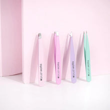 brushworks HD Combination Tweezer Set - Pastels