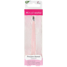 brushworks Precision Slanted Tweezers