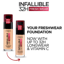 L'Oréal Paris Infallible 24hr Freshwear Liquid Foundation (Various Shades)