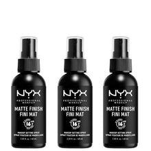 NYX Professional Makeup Matte Setting Spray x 3 (Worth 21.00)