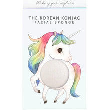 The Konjac Sponge Company Mythical Unicorn Prancing Konjac Sponge Box and Hook - White 30g