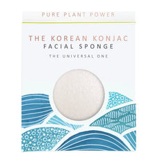 The Konjac Sponge Company The Elements Water Facial Sponge - 100% Pure White 30g