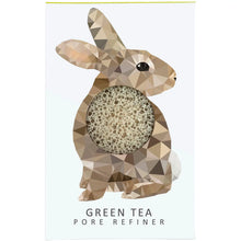 The Konjac Sponge Company Woodland Rabbit Pure Konjac Mini Pore Refiner - Green Tea 12g