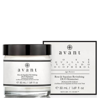 Avant Skincare Rose and Squalane Revitalising Duo Moisturiser 50ml