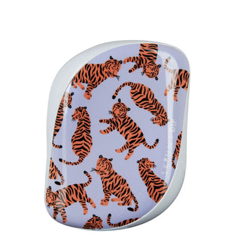 Tangle Teezer x Skinny Dip Compact Styler Detangling Hair Brush - Trendy Tiger