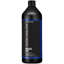 Matrix Total Results Brass Off Brunette Blue Conditioner for Lightened Brunette Hair 1000ml