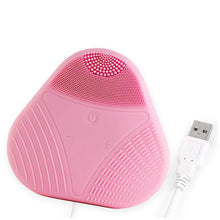 Magnitone London XOXO SoftTouch Silicone Cleansing Brush - Pink