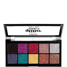 NYX Professional Makeup Glitter Goals Cream Quad Palette - Glacier