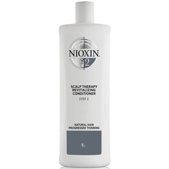 NIOXIN 3-Part System 2 Scalp Therapy Revitalizing Conditioner for Natural Hair with Progressed Thinning 1000ml