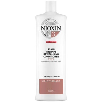 NIOXIN 3-Part System 3 Scalp Therapy Revitalising Conditioner for Coloured Hair with Light Thinning 1000ml