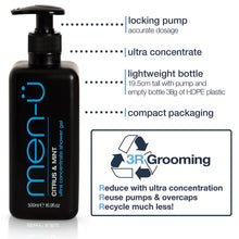 men-ü Citrus and Mint Shower Gel 500ml