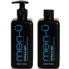 men-ü Citrus and Mint Shower Gel 500ml