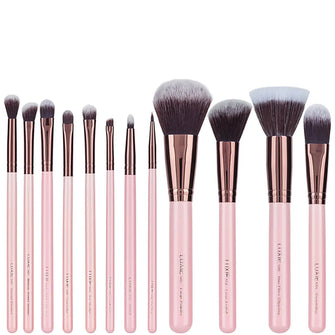 Luxie - Rose Gold 12 Piece Makeup Brush Set