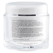 Crystal Clear Crystal Face and Body Polish 150ml