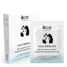 ikoo Dry Shampoo Sheets Fresh Hair Ups (Box of 8 Sachets)