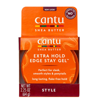 Cantu Shea Butter for Natural Hair Extra Hold Edge Stay Gel