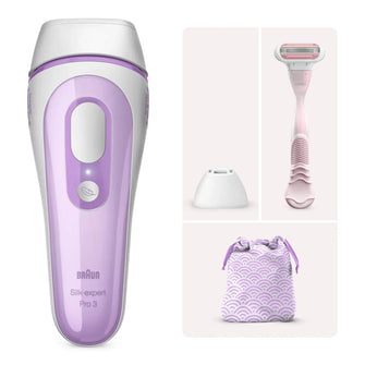 Braun Silk·expert Pro 3 PL3132 IPL, White/Purple