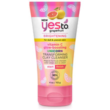 Yes To Grapefruit Vitamin C Glow Boosting Unicorn Transforming Clay Cleanser 113g