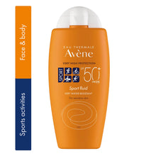 Avène Very High Protection Sports Fluid SPF50+ Sun Cream for Sensitive Skin 100ml