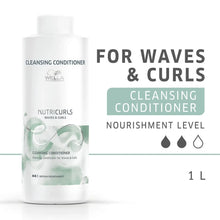 Wella Professionals Nutricurls Cleansing Conditioner for Waves and Curls 1000ml