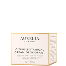 Aurelia London Citrus Botanical Cream Deodorant 50g