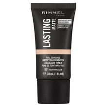 Rimmel London Lasting Matte Foundation 30ml (Various Shades)