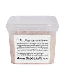 Davines SOLU Sea Salt Scrub Cleanser 250ml