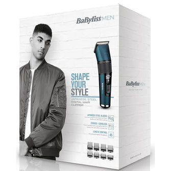 BaBylissMEN Japanese Steel Digital Hair Clipper