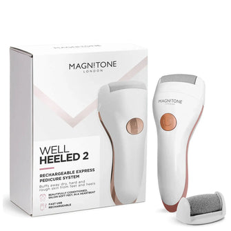 Magnitone Well Heeled 2 Rechargeable Express Pedi - White