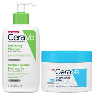 CeraVe Hydrate and Smooth Bundle