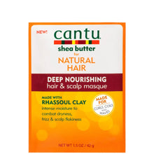 Cantu Nat Rhassoul Clay Deep Nourishing Masque 42g