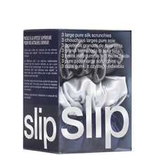 Slip Silk Large Scrunchies - Midnight