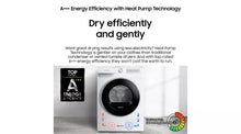 Samsung DV80TA020AE/EU 8KG Heat Pump Tumble Dryer - White